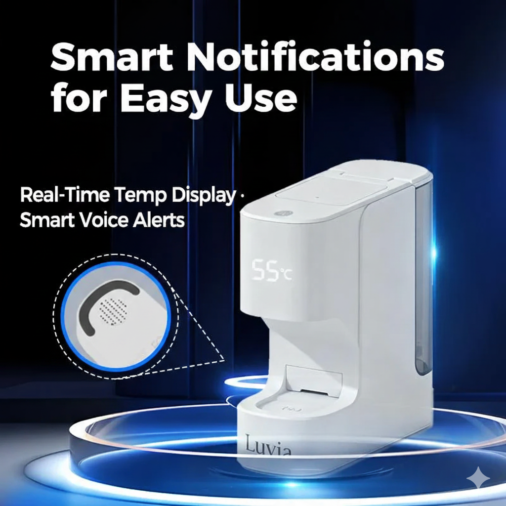 Luvia 2.0™️ - Intelligent Hot Towel Dispenser