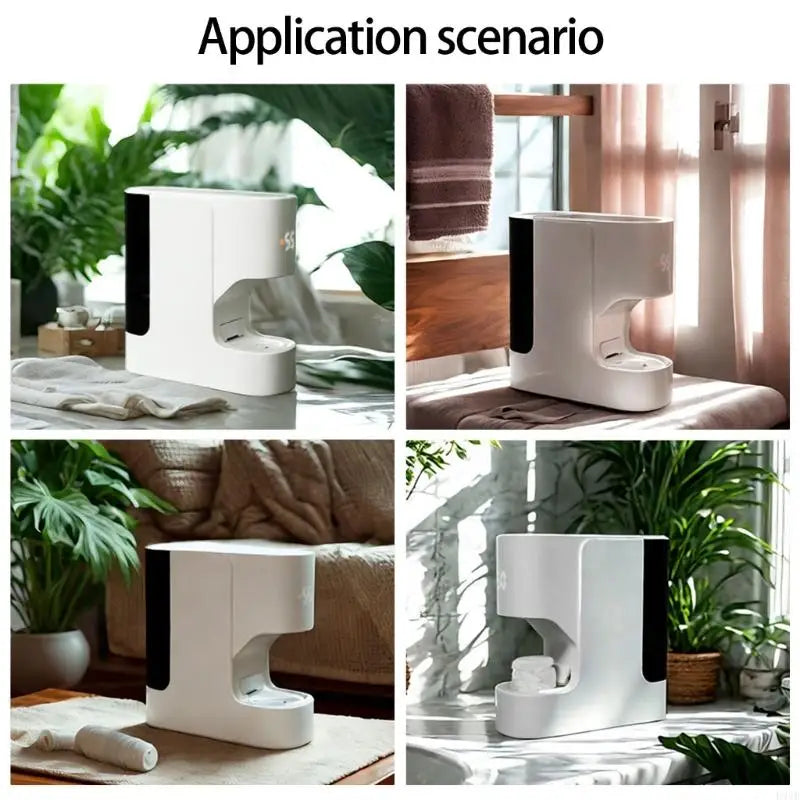 Bathroom Quick Heating Towel Warmers Machine Wet Tissue Heater For Quickly Warmth And Relaxing Face Care Easy to Use P9YB